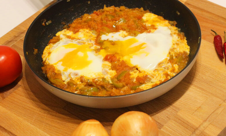 Menemen Rezept Vegetarisch - Türkisches Melemen