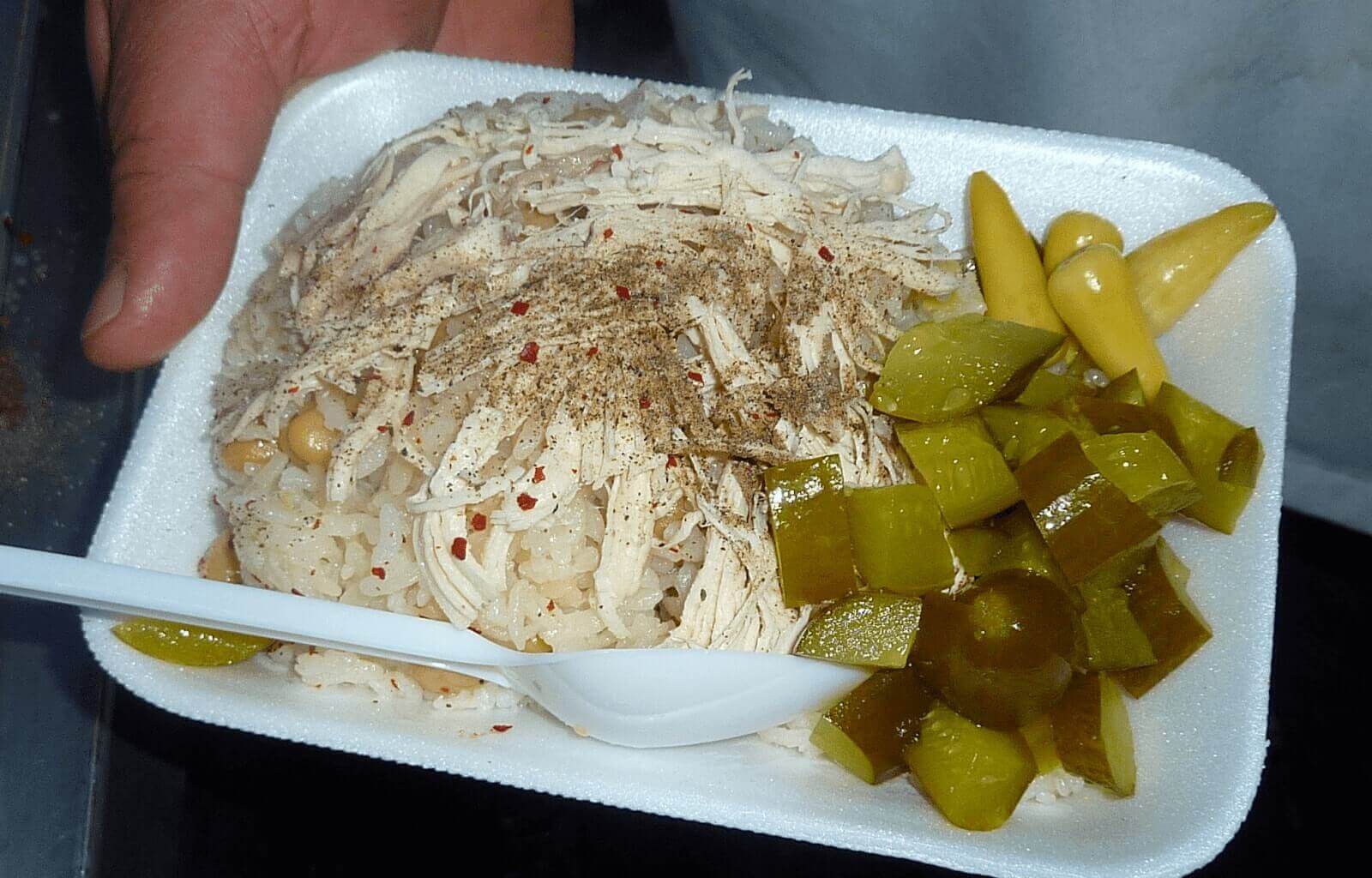 Türkischer Reis mit Hähnchen - Tavuklu Pilav