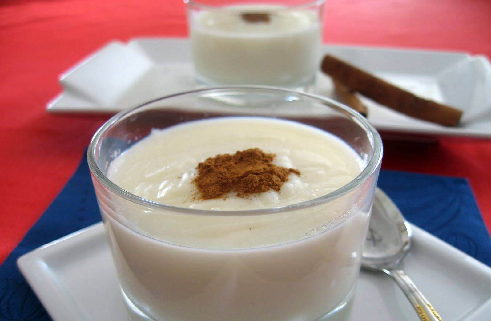 Türkischer Reismehlpudding - Muhallebi