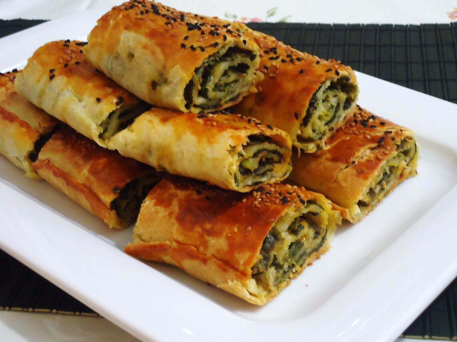 Börek mit Spinat - Ispanaklı Börek