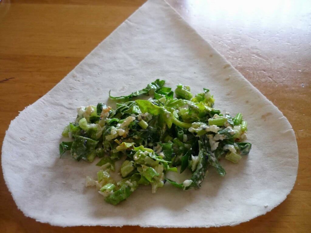 Börek mit Spinatfüllung - Ispanaklı Börek - Türkische Rezepte