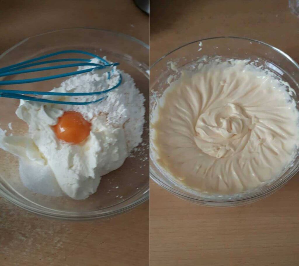 Gebäck mit Pudding und Sauerkirschen Rezept - Pudingli Vişneli Tatlı Çörek Tarifi