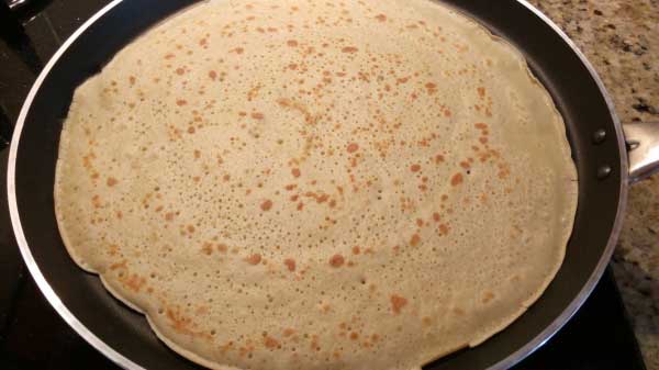 Crepes mit Sesampaste - Tahinli Krep
