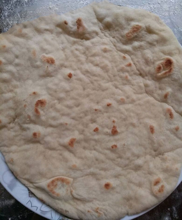 Lavash in der Pfanne - Tavada Lavaş