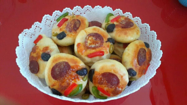 Mini Pizza Börek - Mini Pizza Poğaça