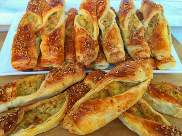 Börek mit Kartoffel - Patatesli Bükme Börek