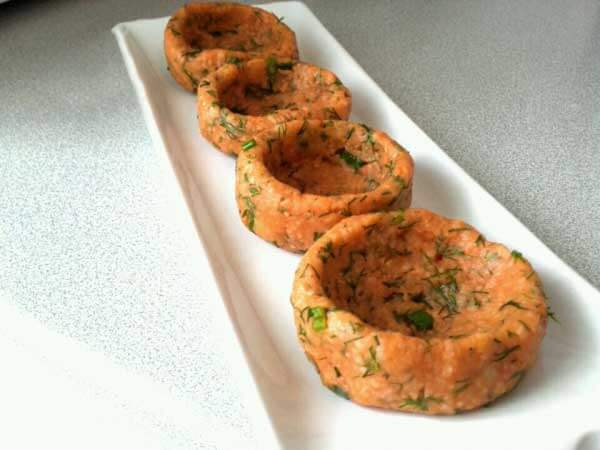Kartoffelschalen mit Joghurt - Yoğurtlu Patates Çanakları