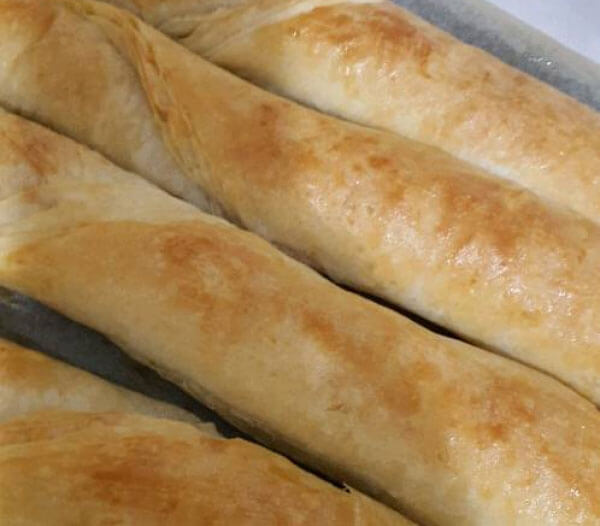 Börek mit Hackfleisch - Kıymalı Yufka Börek