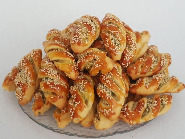 Türkische Börek - Çizik Poğaça