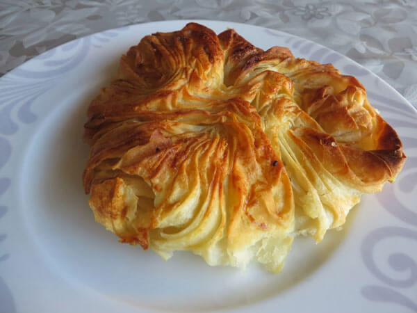 Börek mit Kartoffel - Büzgülü Patatesli Börek