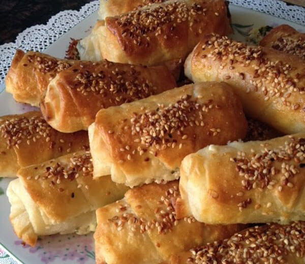 Börek mit Käse - Peynirli Yufka Böreği