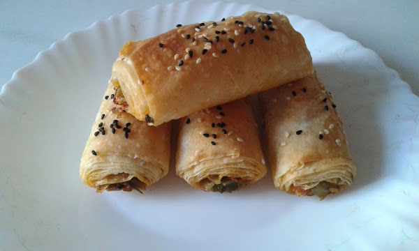 Börek mit Porree - Pırasalı Börek