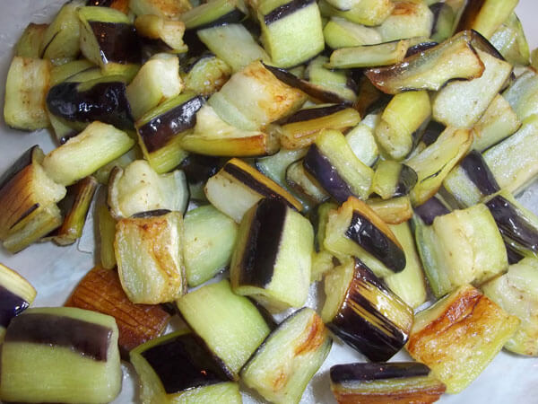 Auberginen mit Olivenöl - Zeytinyağlı Patlıcan
