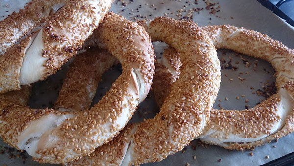 Sesamringe mit Tahini - Tahinli Simit