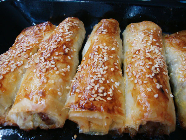 Börek mit Lammfleisch - Kuzu Etli Börek