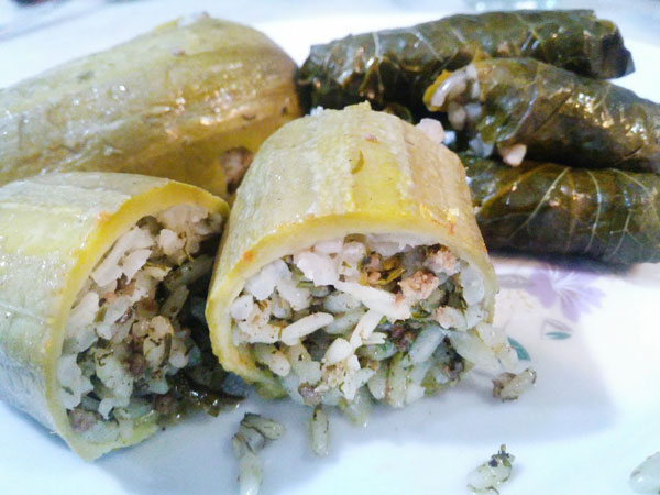 Gefüllte Zucchini - Kıymalı Kabak Dolması