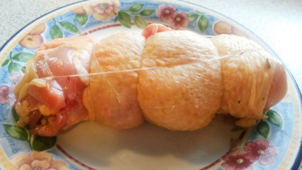 Gefüllte Hühnerschenkel - Piliç Topkapı
