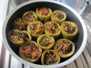 Gefüllte Zucchini – Dereotlu Kabak Dolması