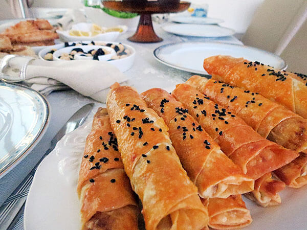 Börek mit Champignons - Mantarlı Börek