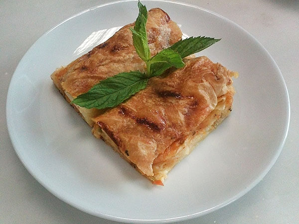 Börek mit Kartoffel - Patatesli Kol Böreği