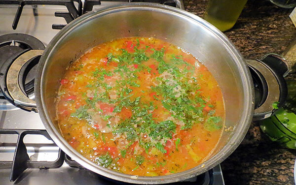 Bulgur mit Gemüse - Sebzeli Bulgur Pilavı