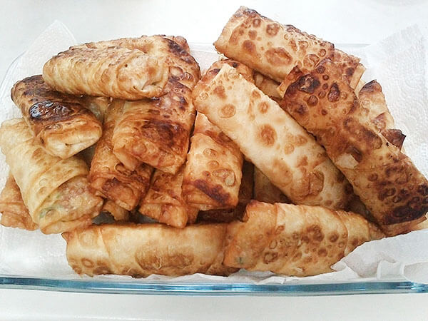 Türkische Teigtaschen - Paçanga Böreği