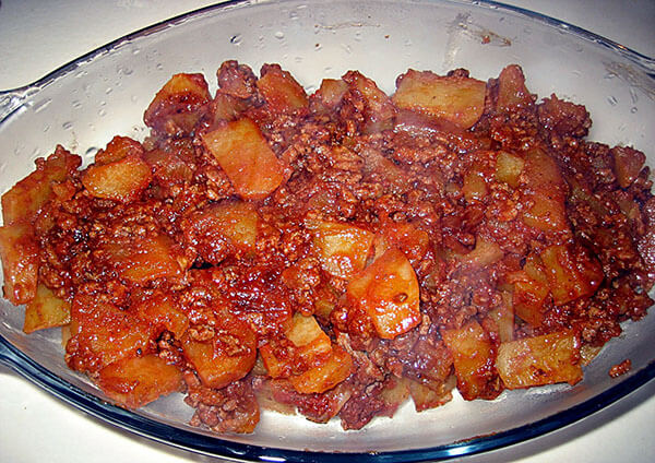 Moussaka mit Gouda - Kaşarlı Musakka