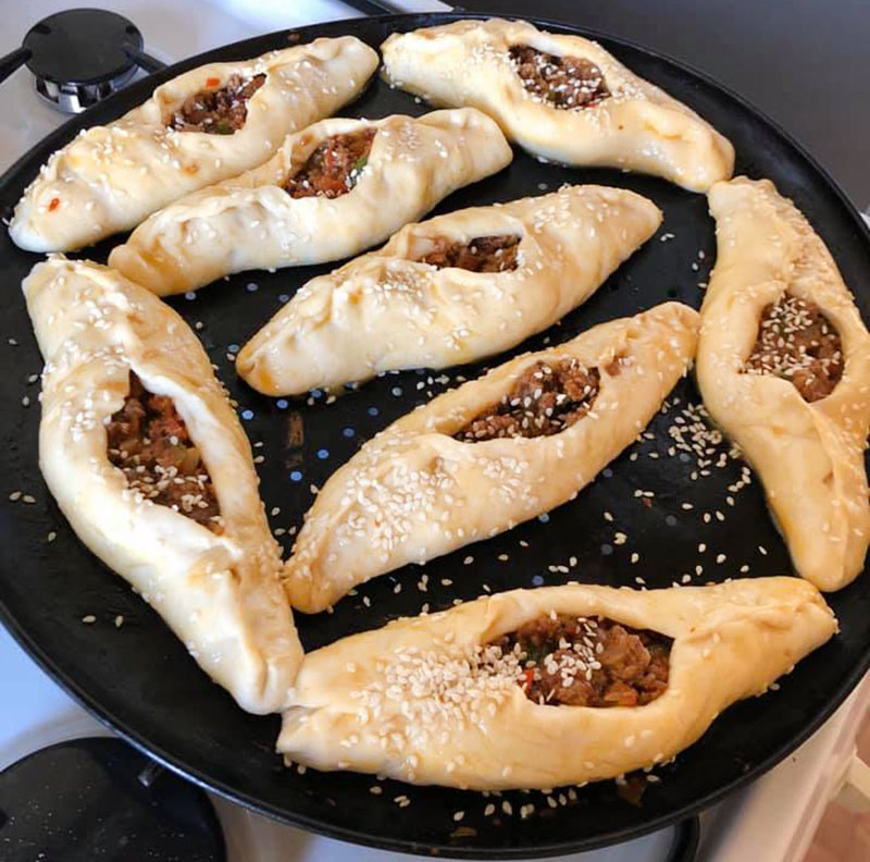 Türkische Börek mit Hack