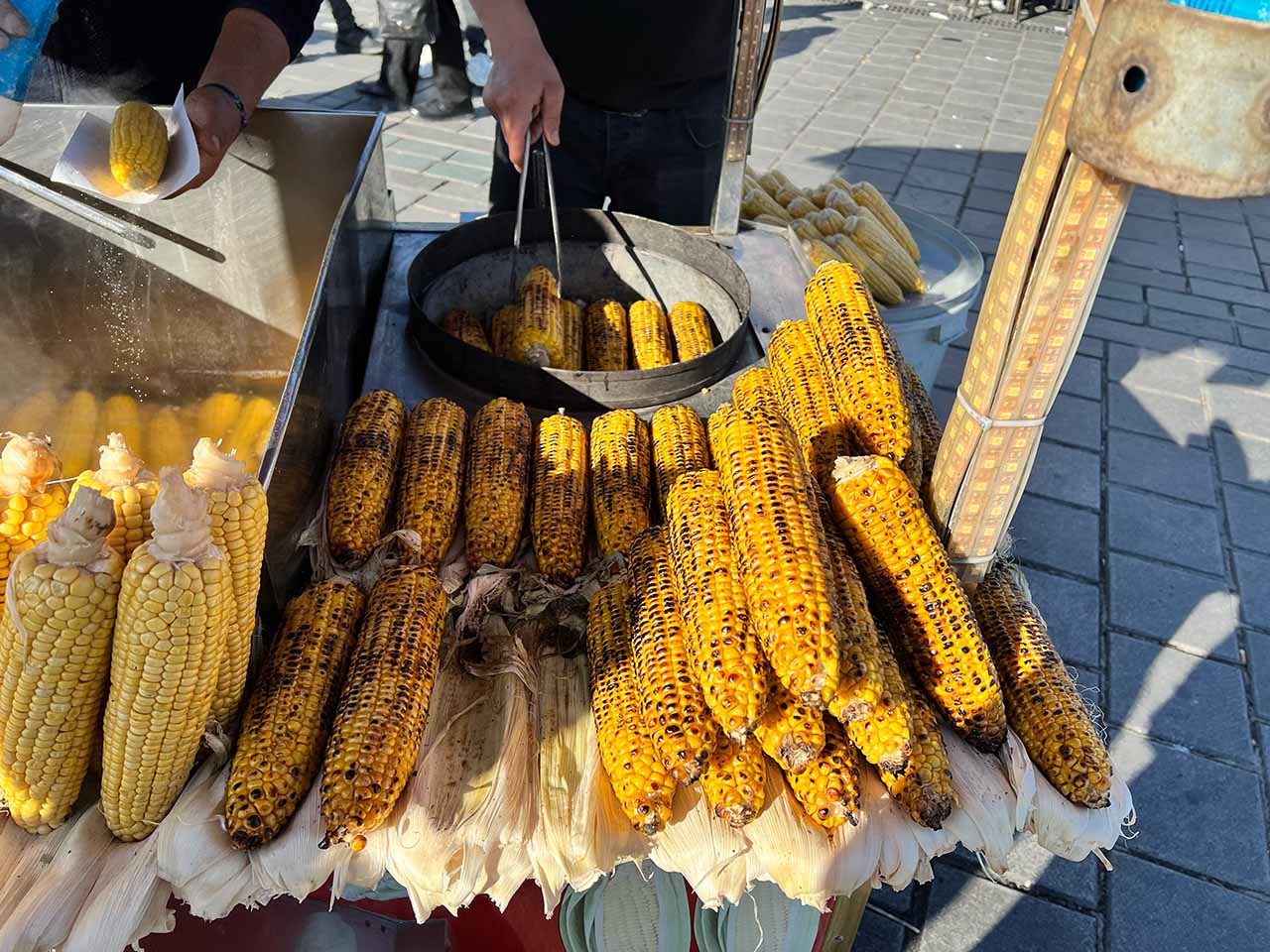 Street Food Istanbul Mısır Mais