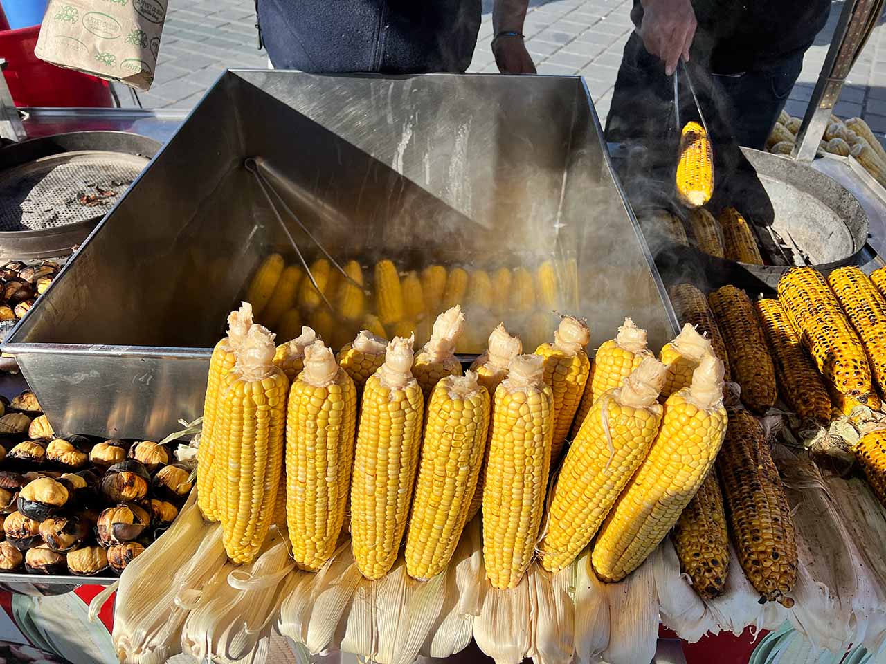 Street Food Istanbul Mısır Mais